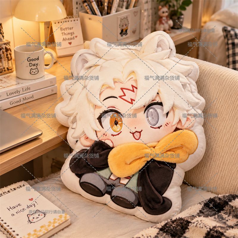 Throw Pillow - Natsuki Subaru Cute Plush Pillow Cartoon