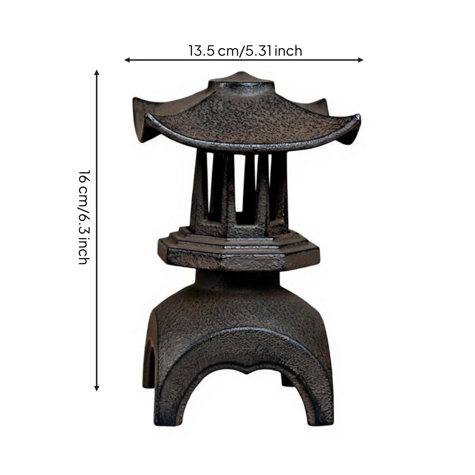 Elegant Cast Iron Lantern Cand - Candle Holder Decor 评论和价格