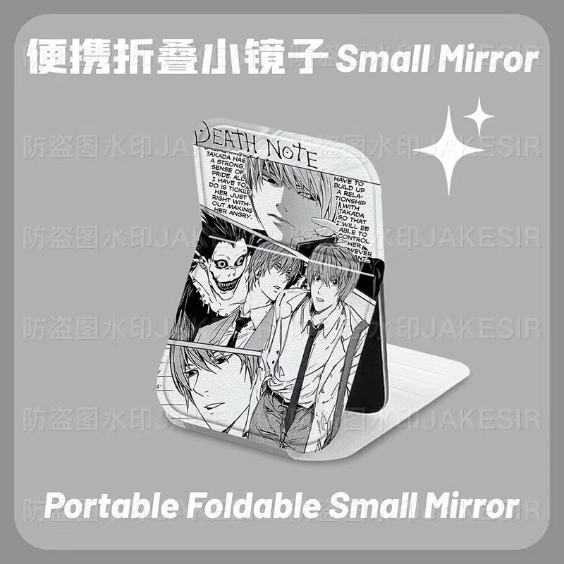 Death Note Light Yagami Foldin - Decorative Mirror 评论和价格