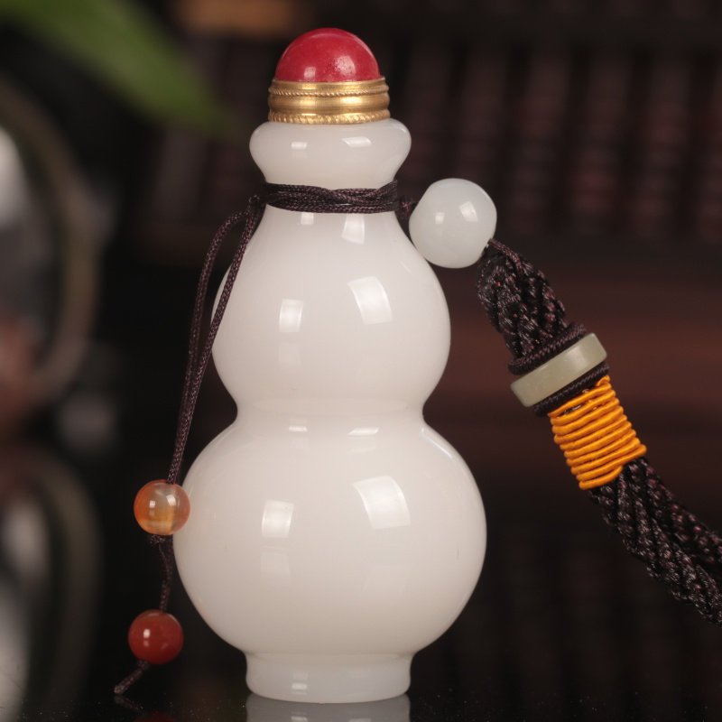 Hand‑Blown Glass Snuff Bottle  - Decorative Mirror 评论和价格
