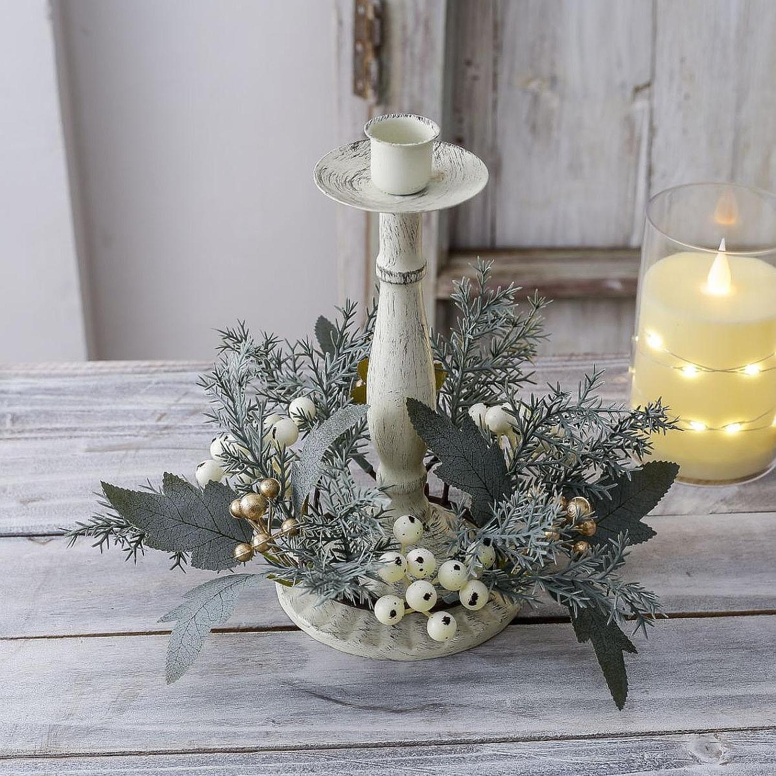 Handmade Artificial Flower Can - Candle Holder Decor 评论和价格