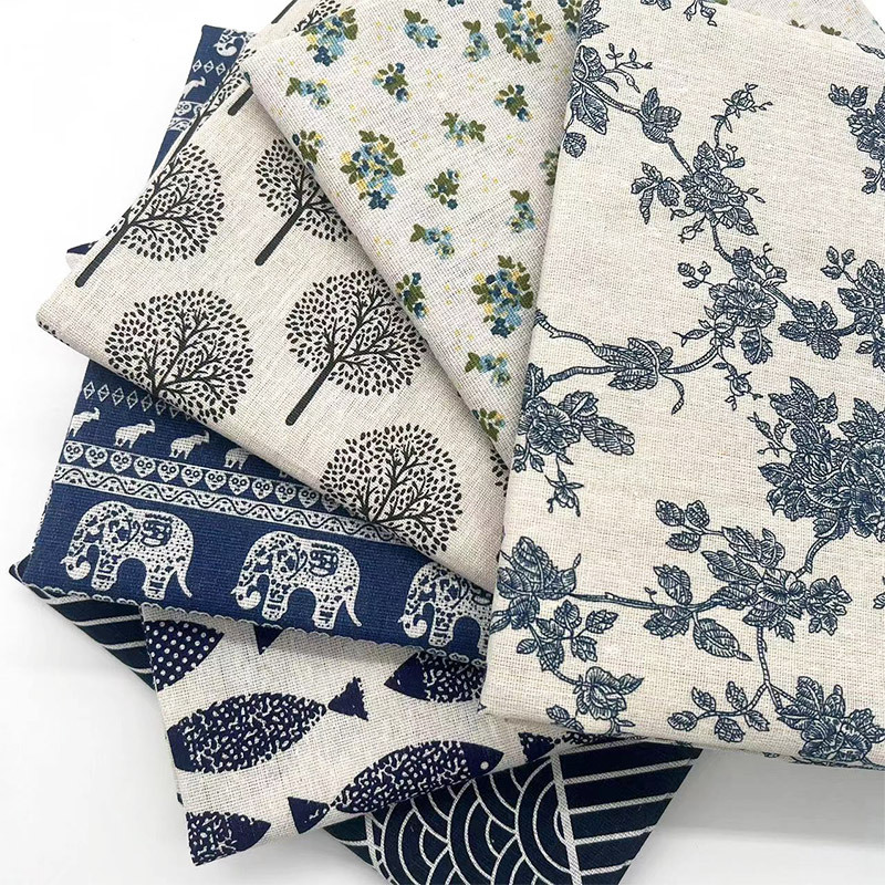 Retro Boho Floral Cotton Linen - Curtain Curtain 评论和价格