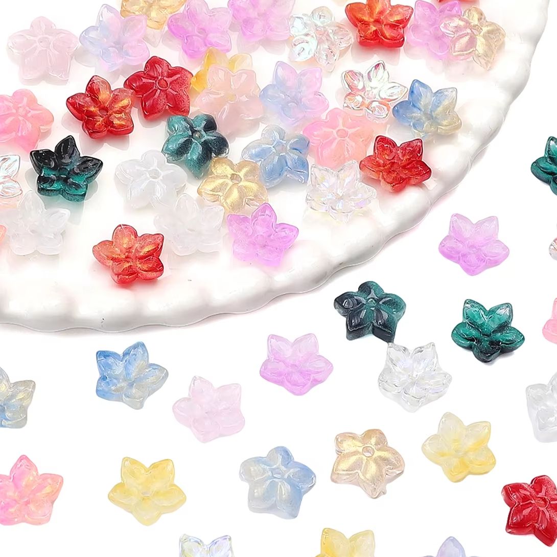 30pcs Colorful Gradient Flower - Vase Decor 评论和价格