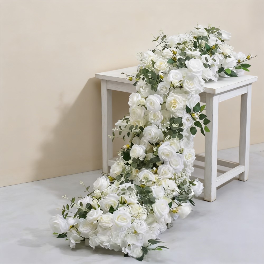 Uflower Artificial Flower Flow - Table Runner 评论和价格