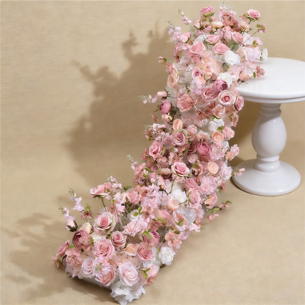 Uflower Artificial Flower Flow - Table Runner 评论和价格