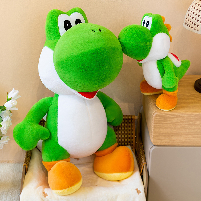 Cute Yoshi Green Dinosaur Plus - Throw Pillow 评论和价格