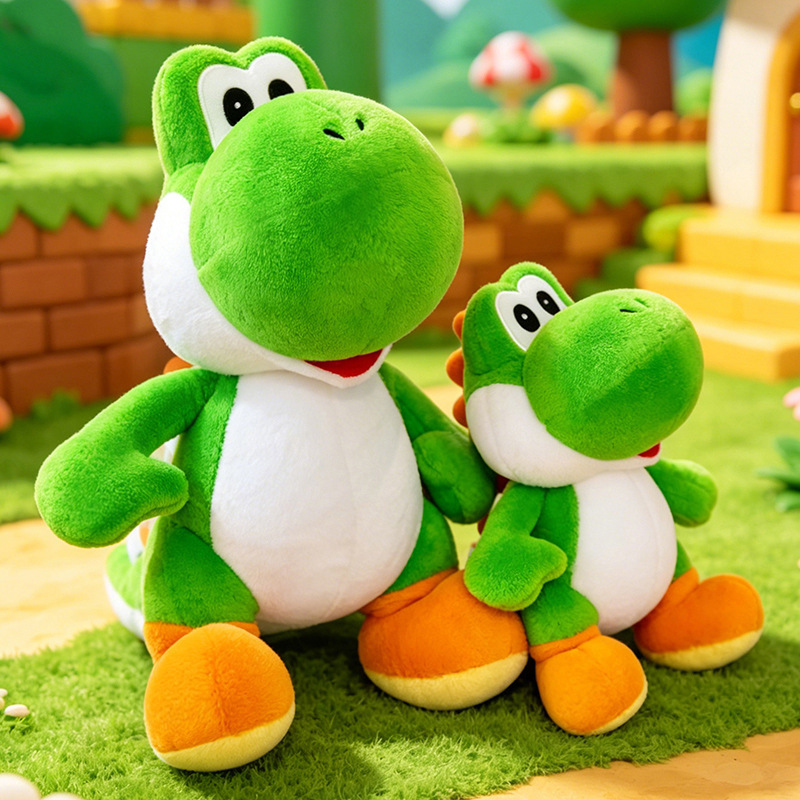 Cute Yoshi Green Dinosaur Plus - Throw Pillow 评论和价格