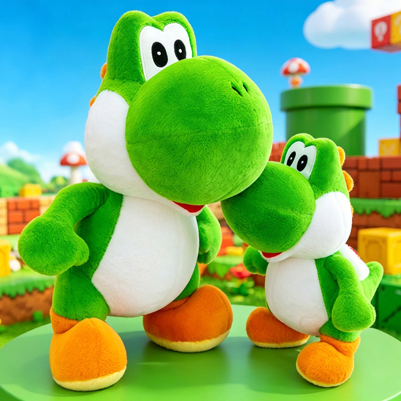 Cute Yoshi Green Dinosaur Plus - Throw Pillow 评论和价格