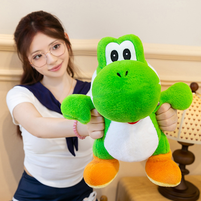 Cute Yoshi Green Dinosaur Plus - Throw Pillow 评论和价格