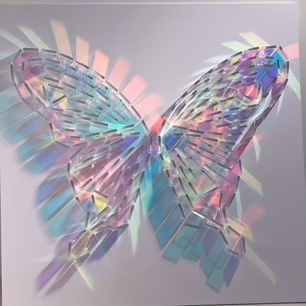 Iridescent Acrylic Mirror Tile - Decorative Mirror 评论和价格