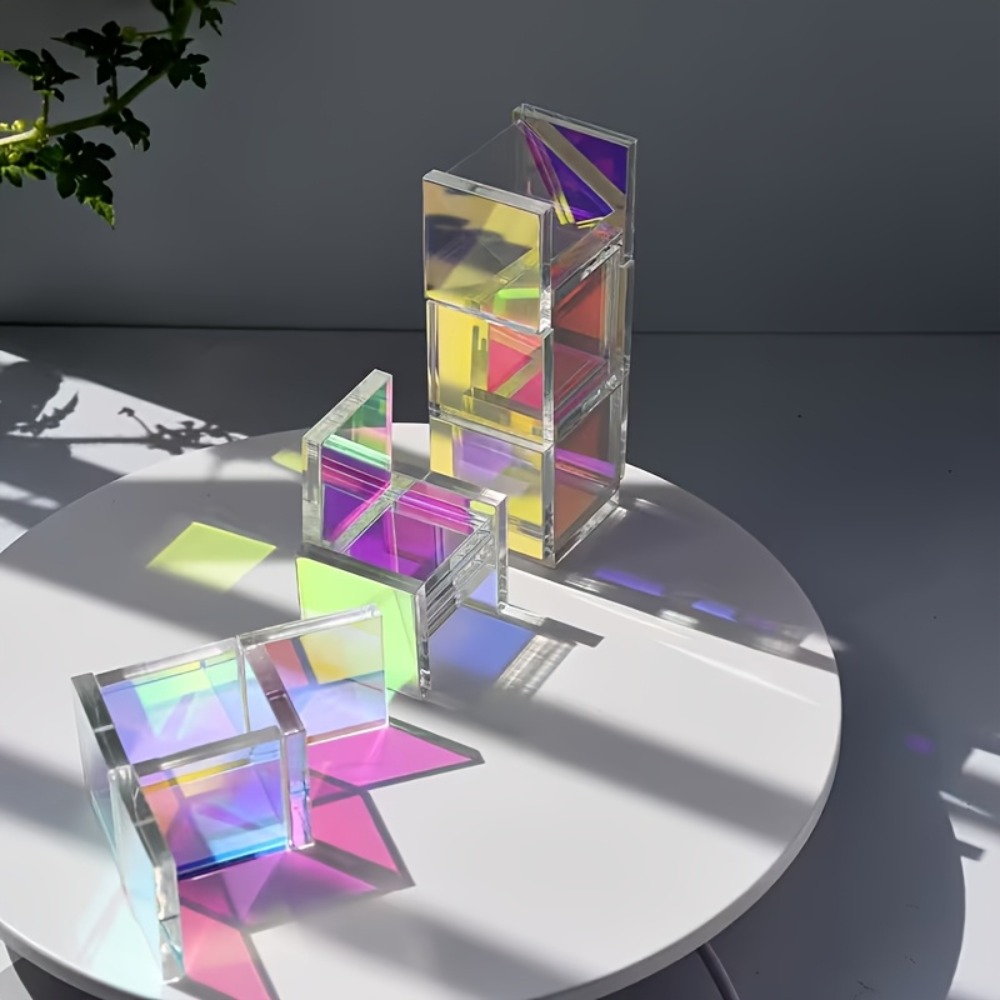 Iridescent Acrylic Mirror Tile - Decorative Mirror 评论和价格