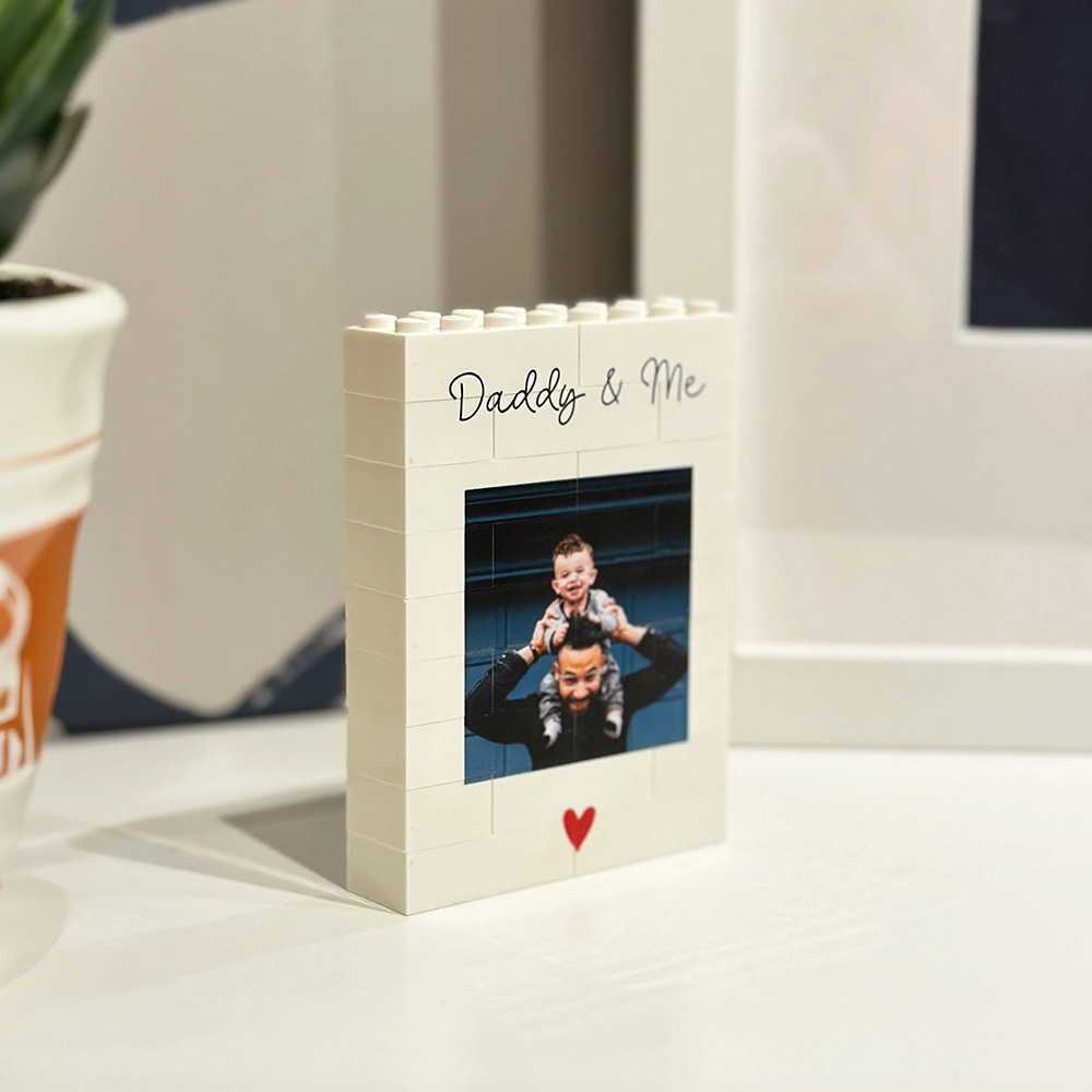 Personalised Daddy & Me Buildi - Picture Frame 评论和价格