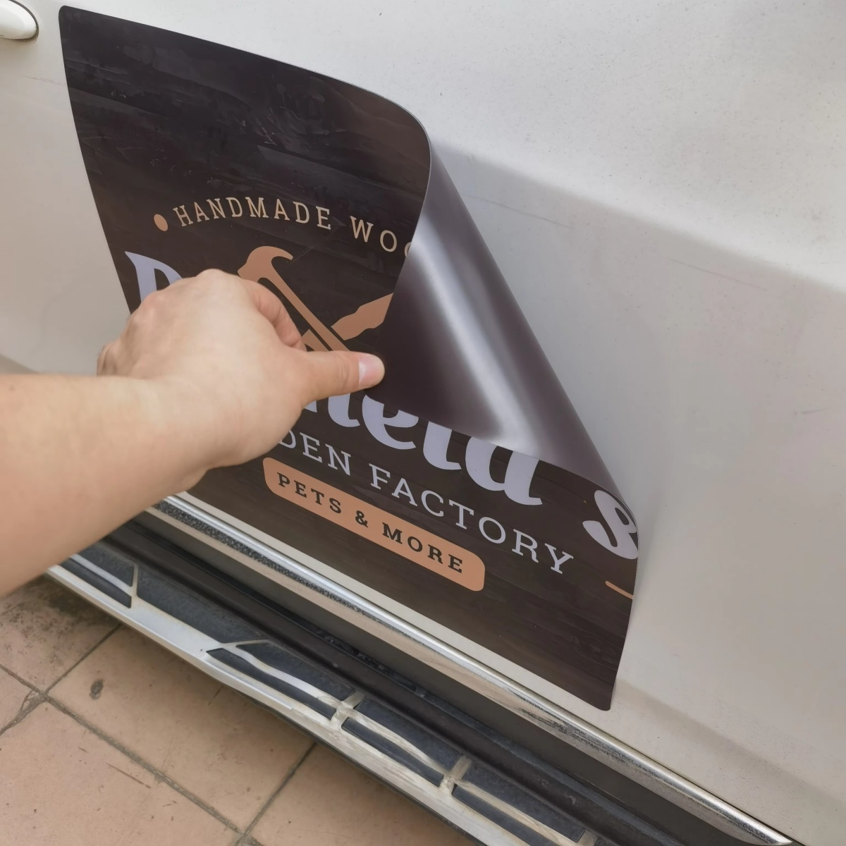 Customizable Magnetic Car Deca - Wall Sticker 评论和价格