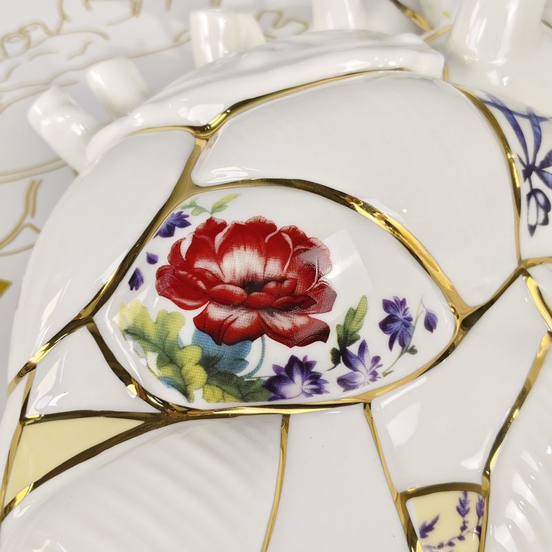 Heart vase Living room wine ca - Vase Decor 评论和价格