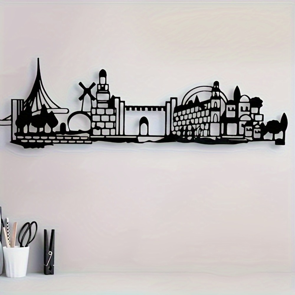 CIFBUY Metal Wall Art Jerusale - Wall Art 评论和价格