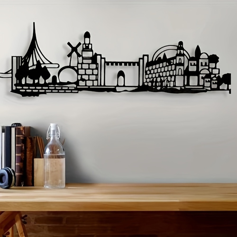 CIFBUY Metal Wall Art Jerusale - Wall Art 评论和价格