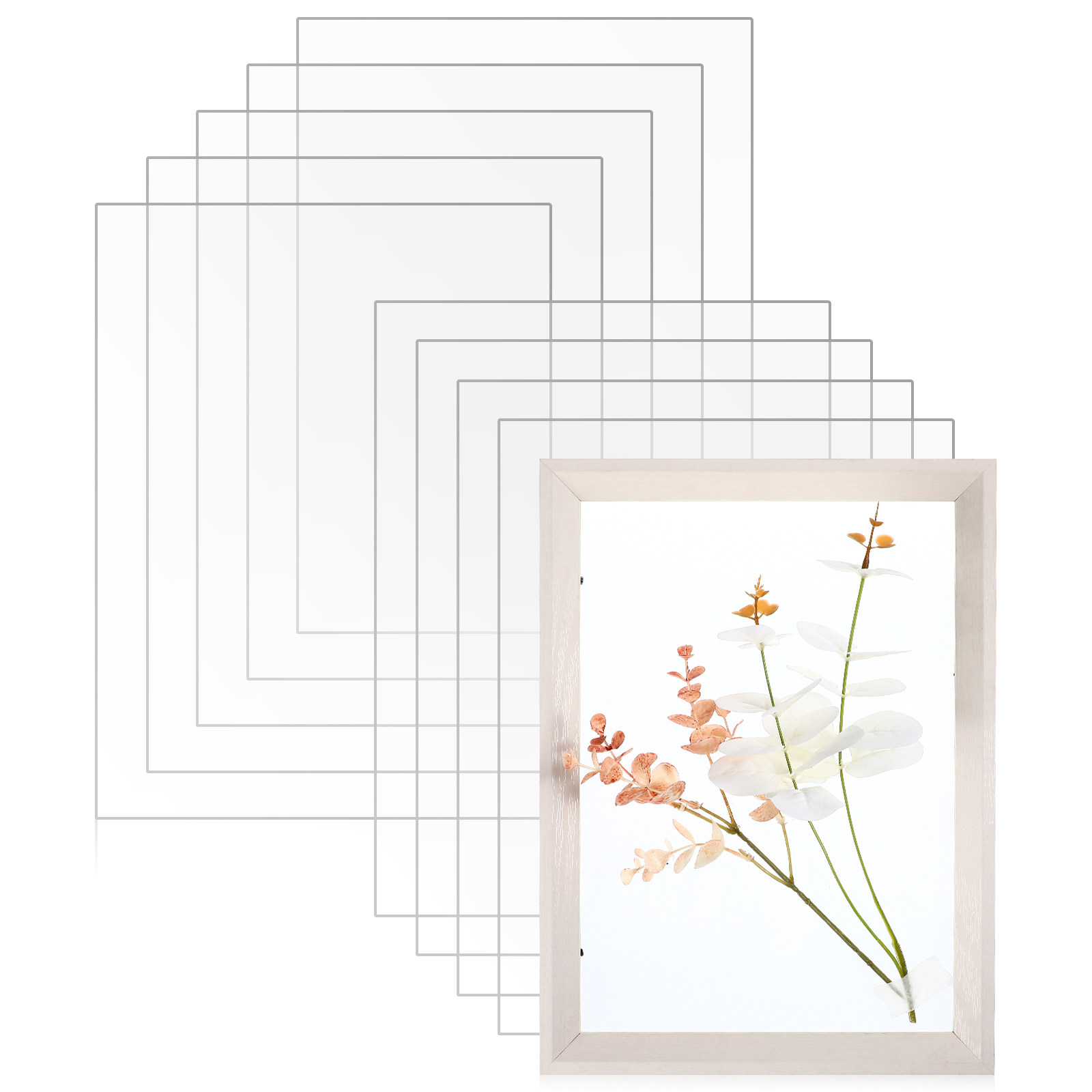 10pcs Clear Plastic Sheets A4  - Picture Frame 评论和价格