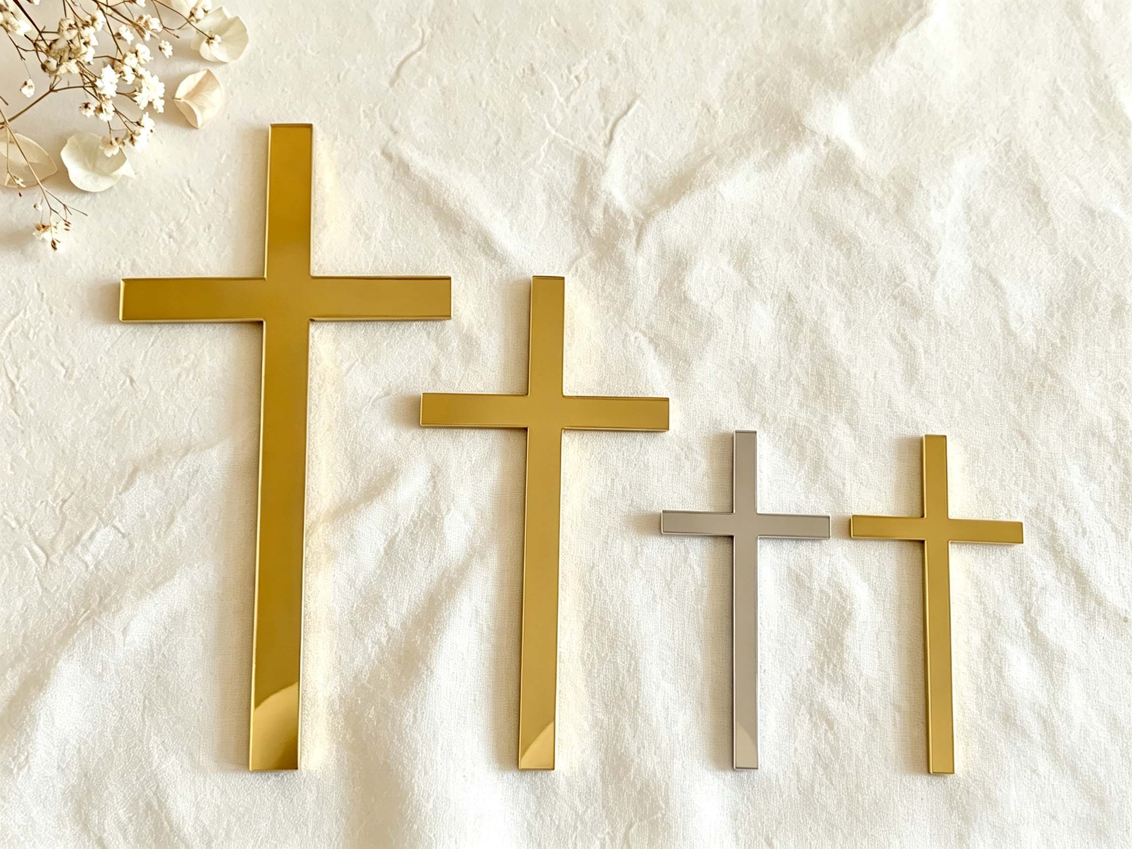 Personalized Cross & Name Cake - Decorative Mirror 评论和价格