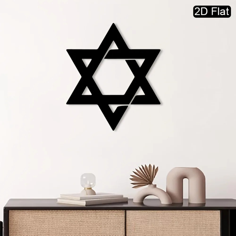 CIFBUY Iron Wall Art Star of D - Interior Design Living Room 评论和价格