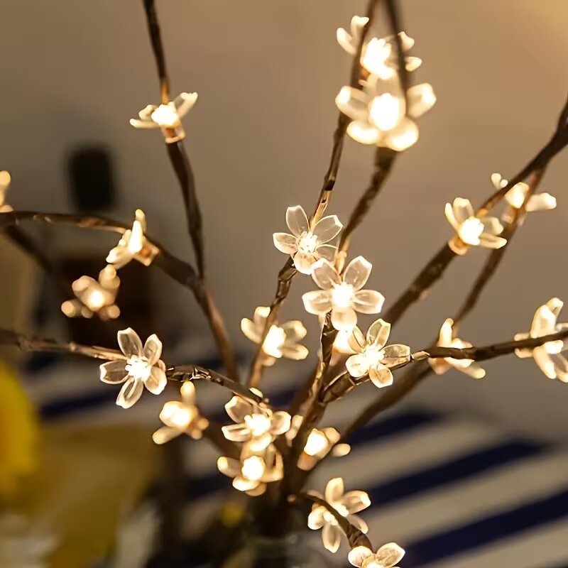 1/2PC 20LED Cherry Blossom Tre - Vase Decor 评论和价格