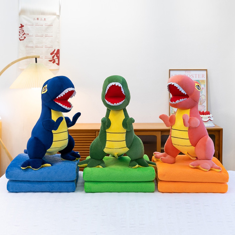 Cartoon 2-in-1 Pillow Blanket  - Throw Pillow 评论和价格