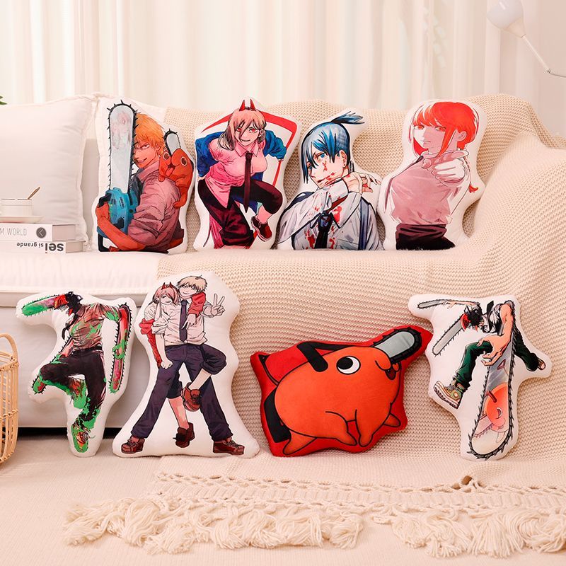 45cm Chainsaw Man Irregular Sh - Throw Pillow 评论和价格