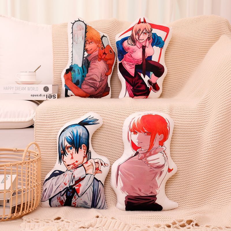45cm Chainsaw Man Irregular Sh - Throw Pillow 评论和价格