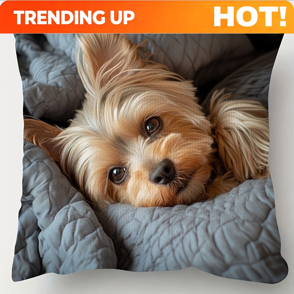 Customize 1pc Yorkshire Terrie - Throw Pillow 评论和价格
