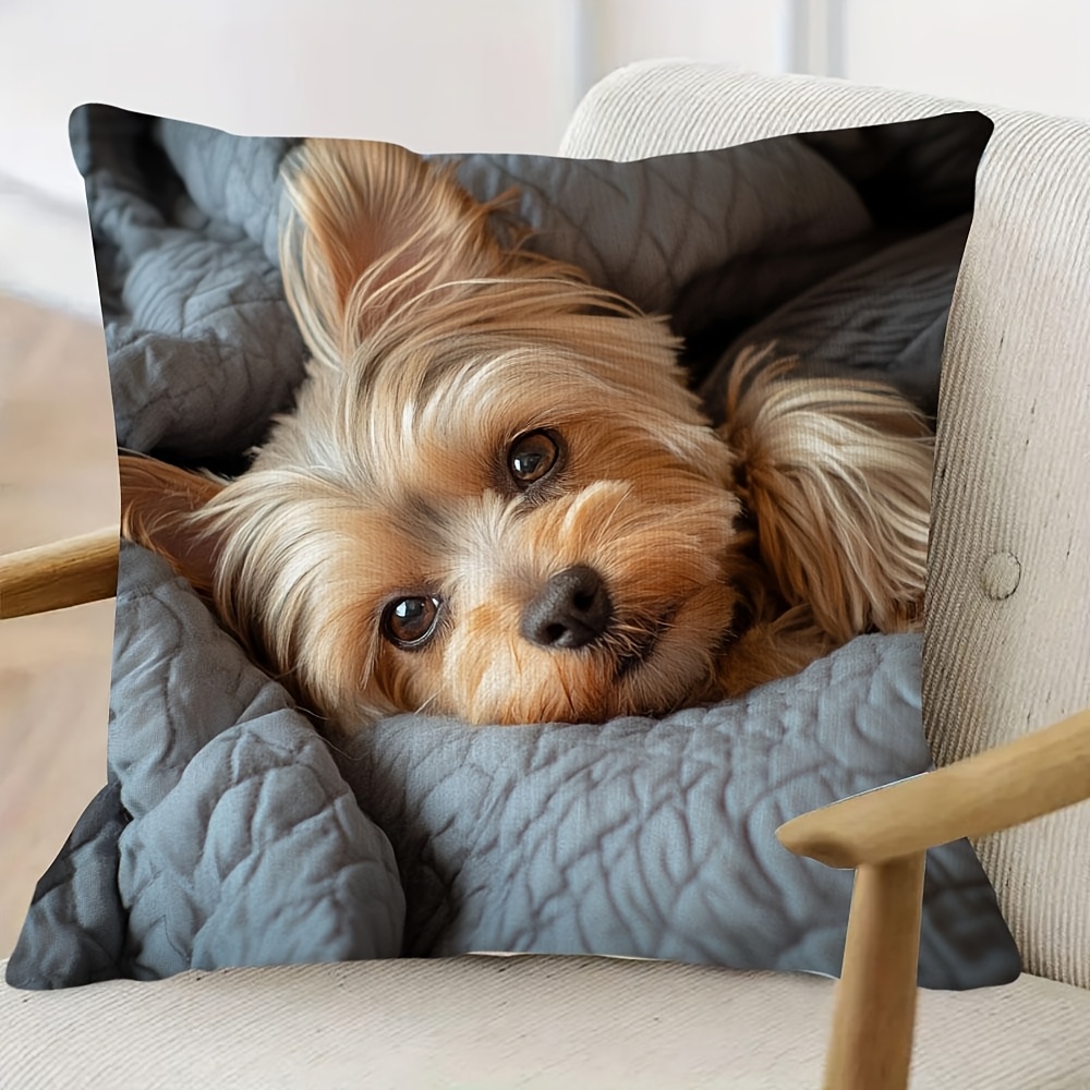 Customize 1pc Yorkshire Terrie - Throw Pillow 评论和价格