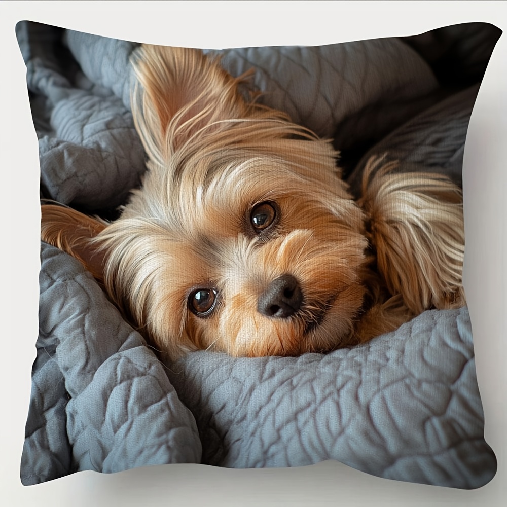 Customize 1pc Yorkshire Terrie - Throw Pillow 评论和价格