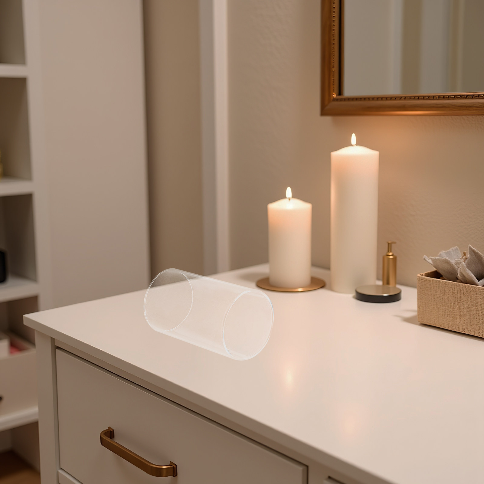 Glass Holder Candleholder Tube - Candle Holder Decor 评论和价格