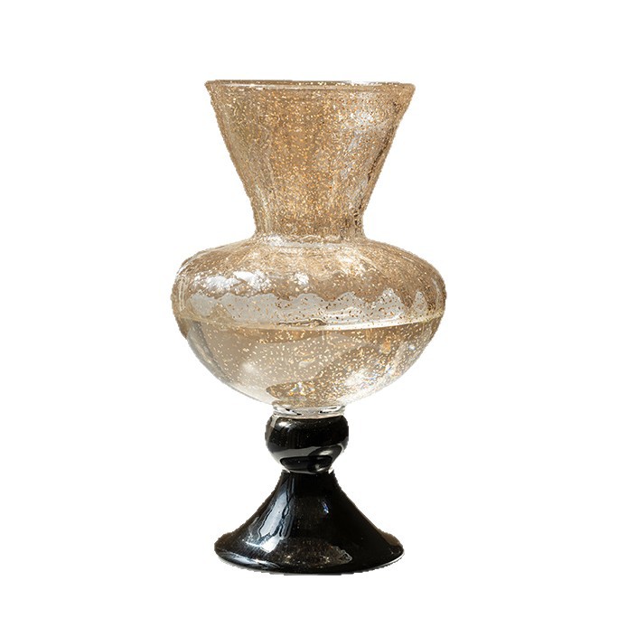 French ancient glass vase orna - Vase Decor 评论和价格