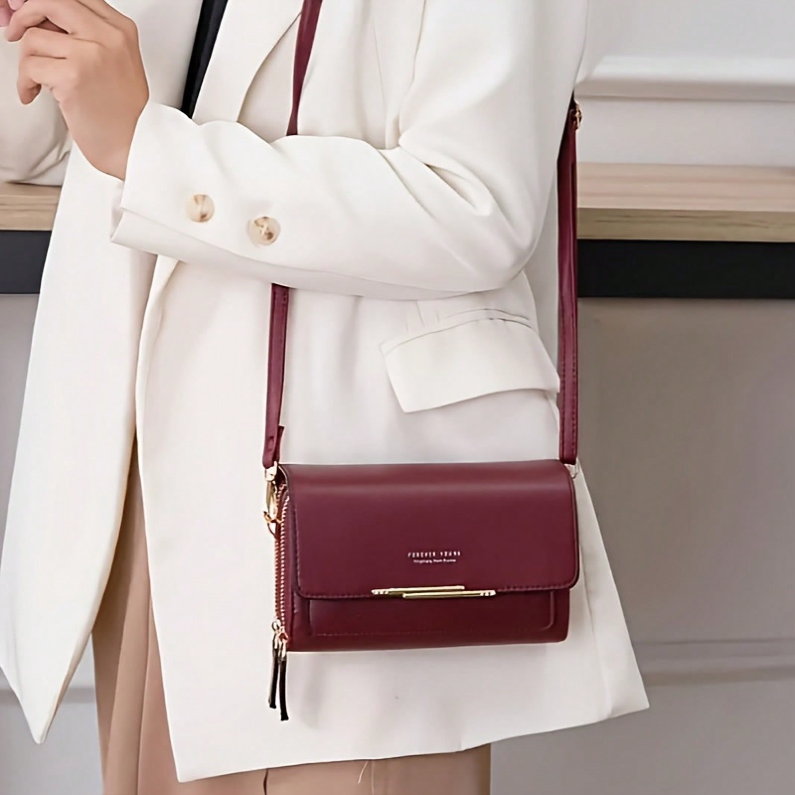 High-End Fashion PU Leather Cr - Interior Design High End 评论和价格