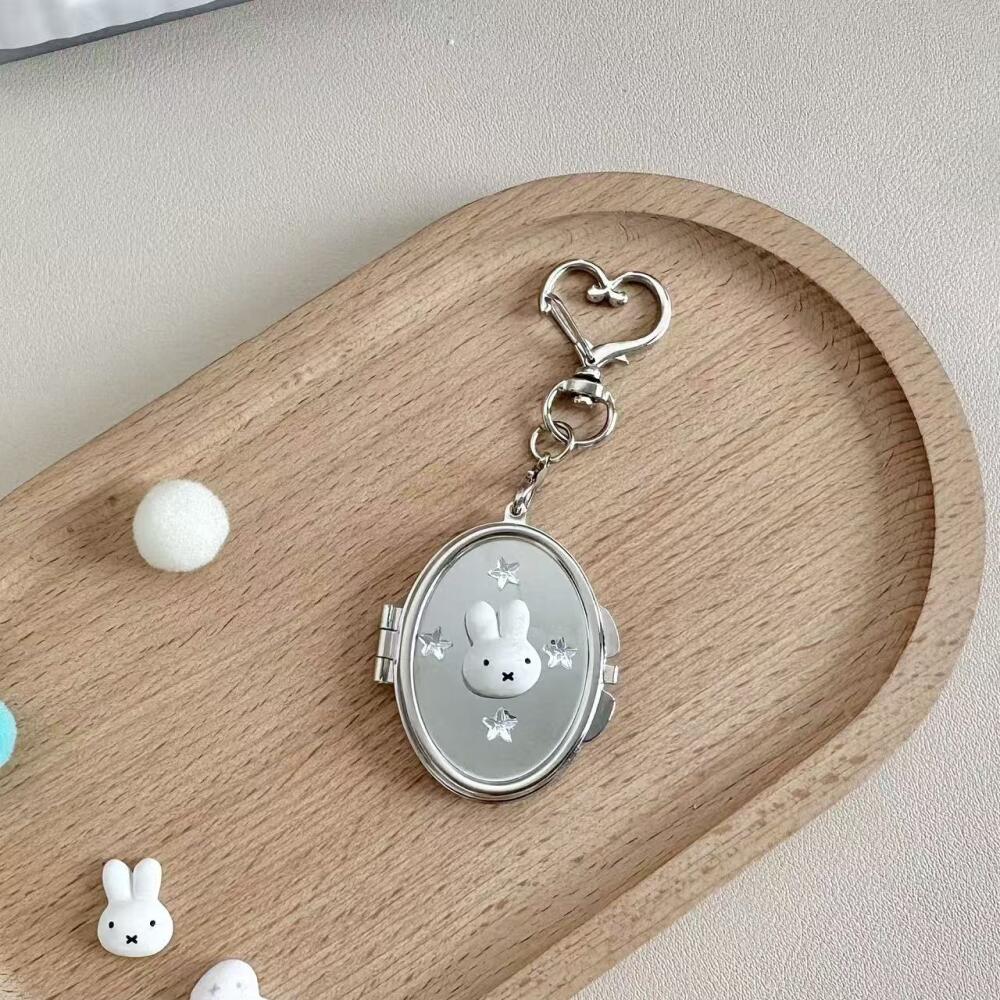 Kawaii Miffy Makeup Mirror Cre - Decorative Mirror 评论和价格