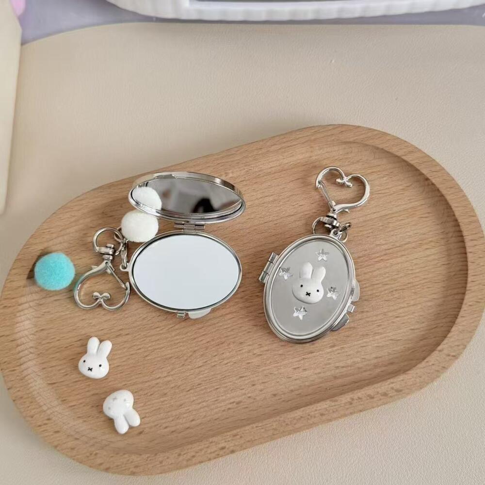 Kawaii Miffy Makeup Mirror Cre - Decorative Mirror 评论和价格