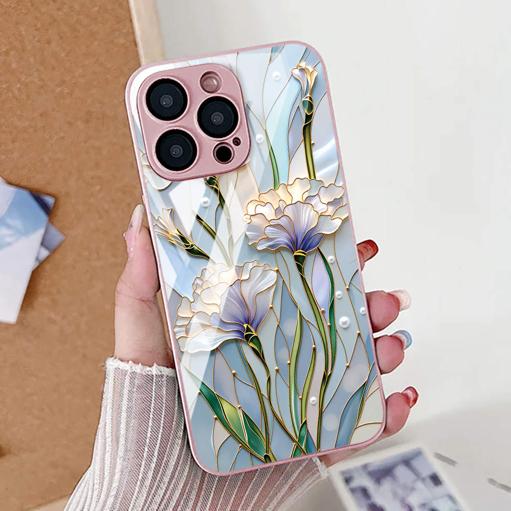 Lotus Flower Phone Case For iP - Vase Decor 评论和价格