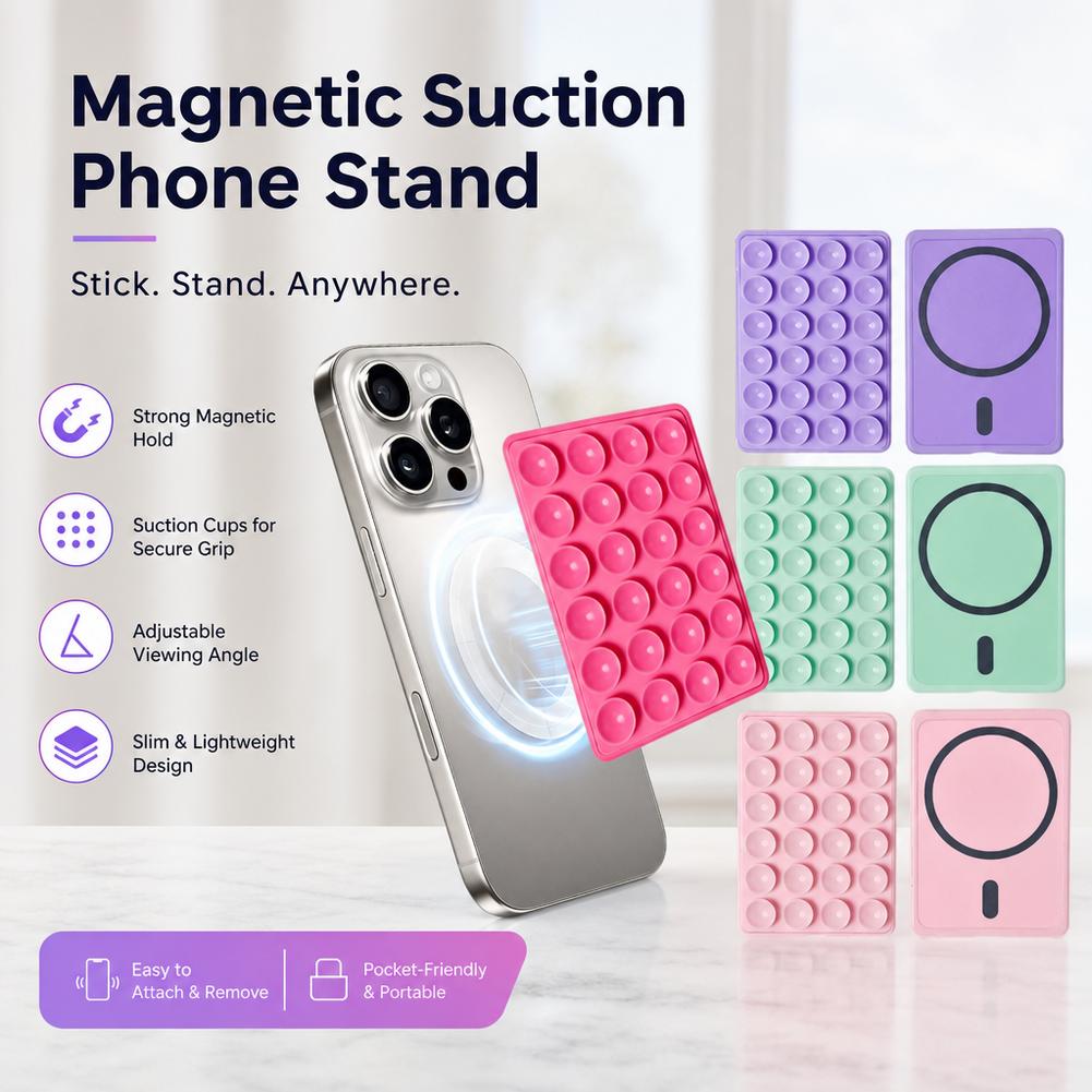 Silicone 24 Suction Phone Hold - Wall Sticker 评论和价格