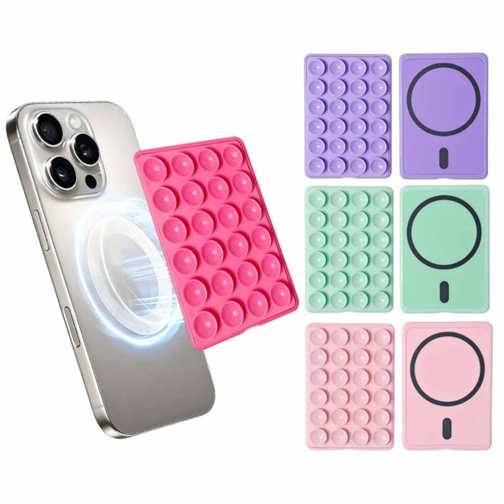 Silicone 24 Suction Phone Hold - Wall Sticker 评论和价格
