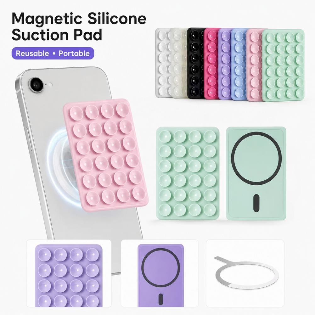 Silicone 24 Suction Phone Hold - Wall Sticker 评论和价格
