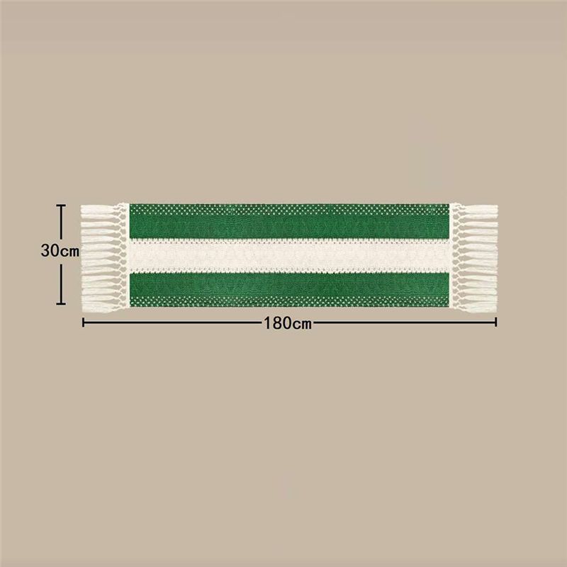 DT15 Boho Farmhouse Table Runn - Table Runner 评论和价格