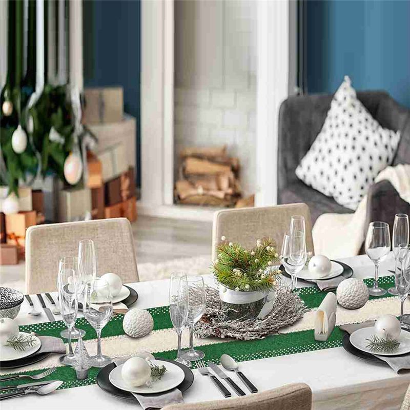 DT15 Boho Farmhouse Table Runn - Table Runner 评论和价格