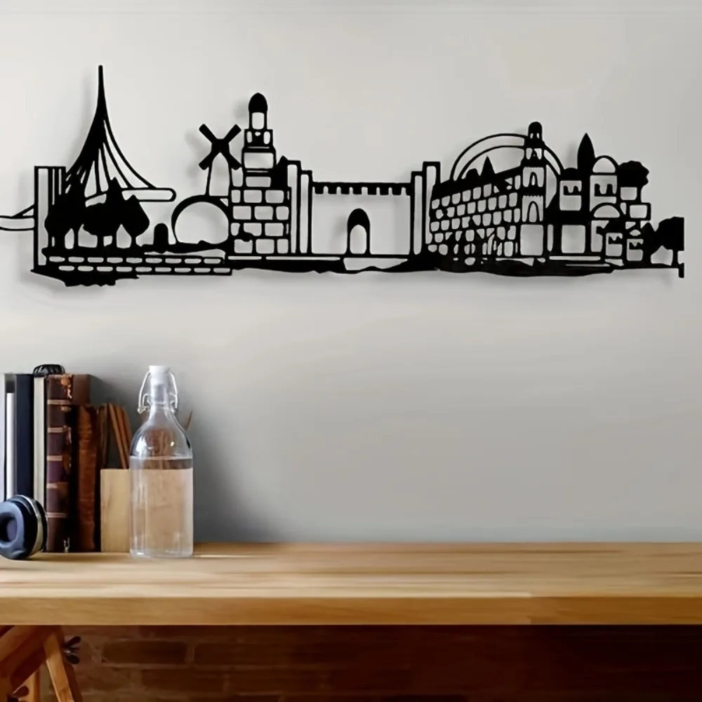CIFBUY Iron Wall Art Jerusalem - Wall Art 评论和价格
