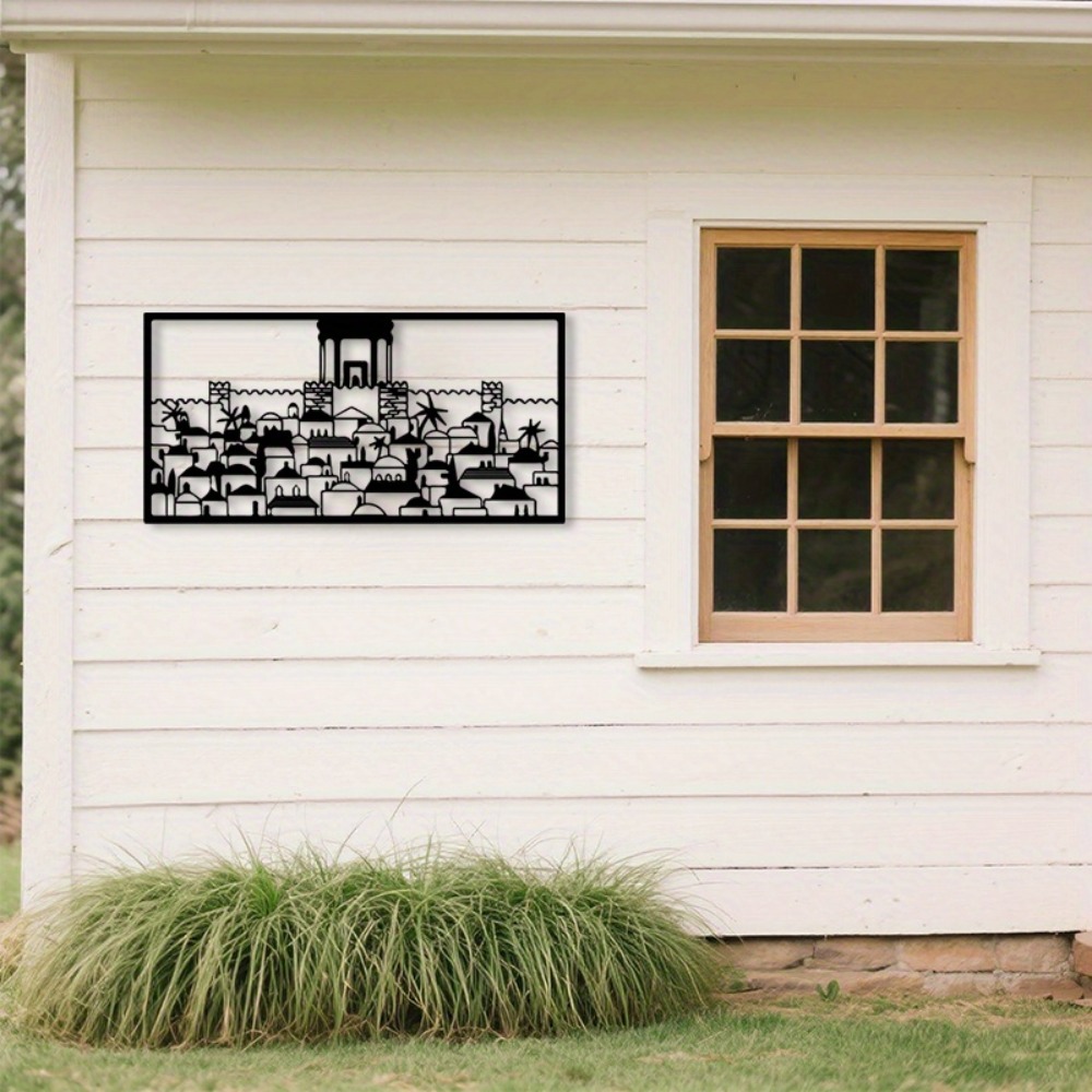 CIFBUY Metal Wall Art Jerusale - Wall Art 评论和价格